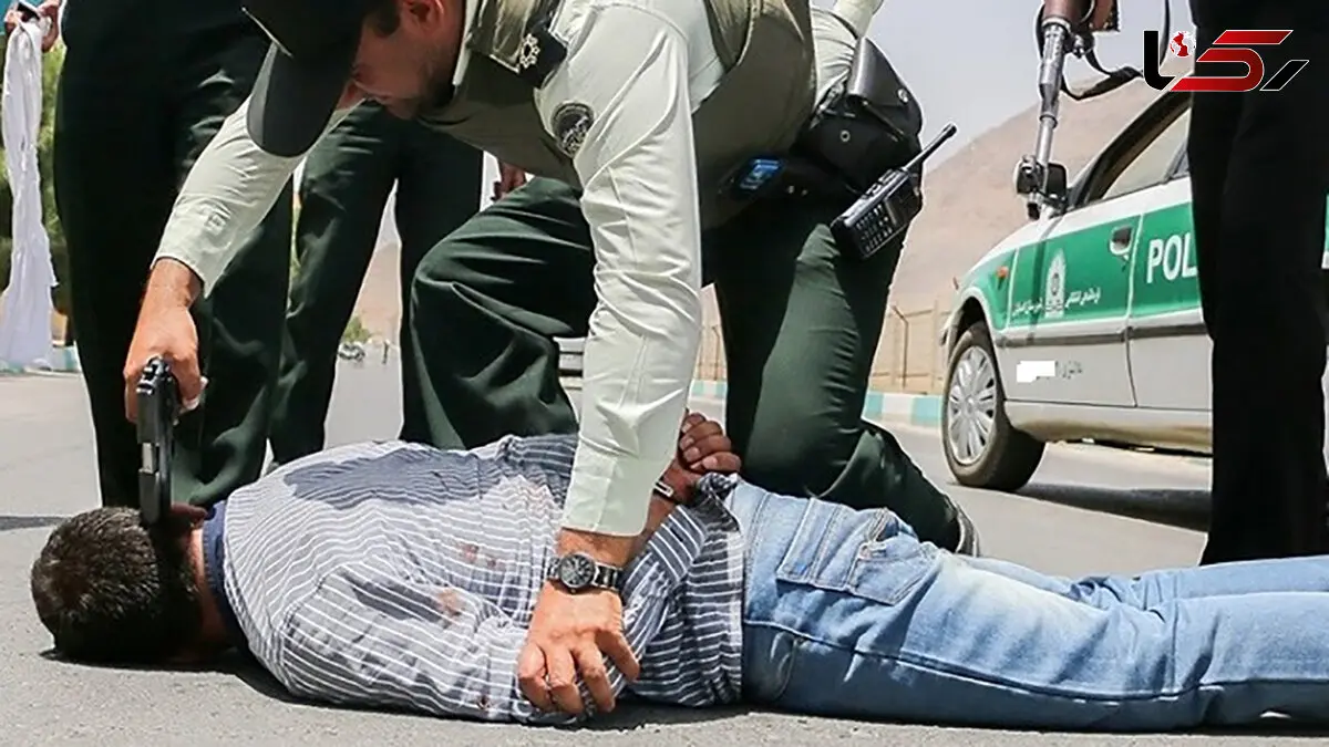 فیلم برخورد مامور پلیس با گنده لات های خطرناک در خیابان تاریک 