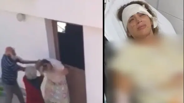 فیلم کتک خوردن زن پناهجوی ایرانی از صاحبخانه اش در قبرس