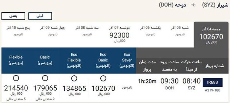 سفر به قطر جام جهانی 1