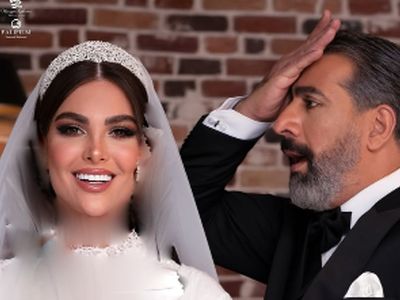 فیلم / رونمایی محمد نادری از آشنایی عاشقانه با الناز خانم عروس زیبایش / : دختر همسایمون بود شبای تابستون .../ دوست داشتم شهرام شب پره تو عروسیم ....