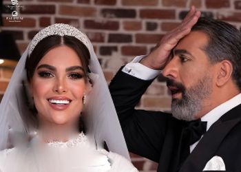 فیلم / رونمایی محمد نادری از آشنایی عاشقانه با الناز خانم عروس زیبایش / : دختر همسایمون بود شبای تابستون .../ دوست داشتم شهرام شب پره تو عروسیم ....