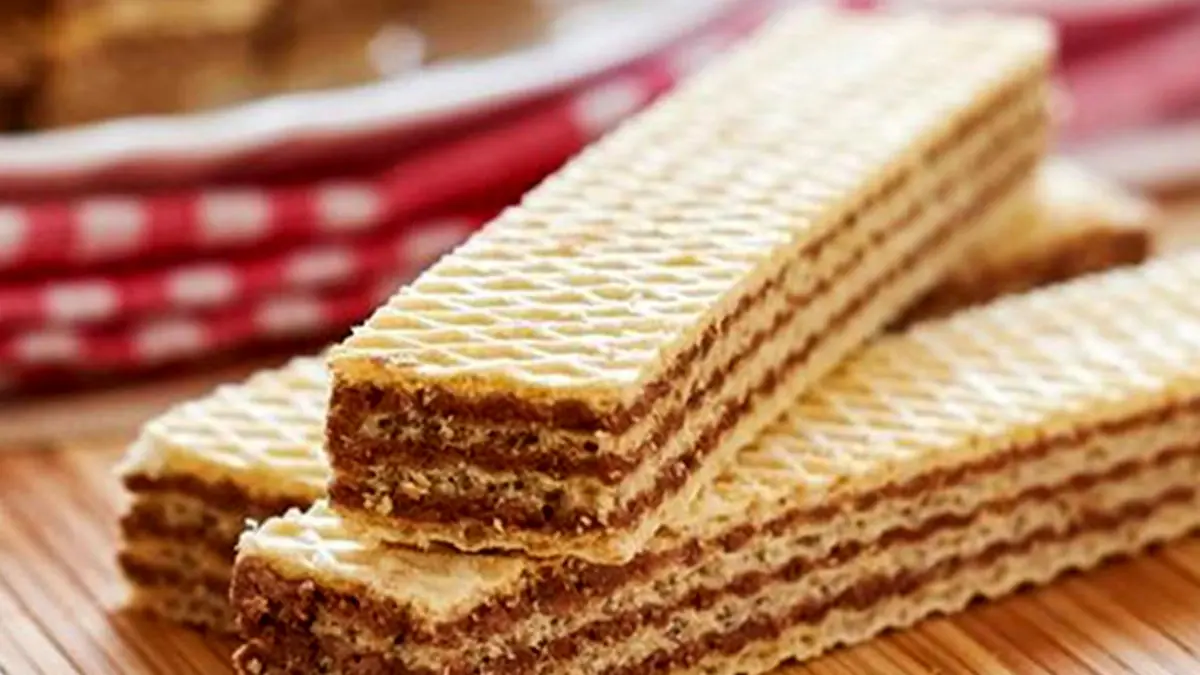 ویفر خانگی طعم اصیل در دسترس شما