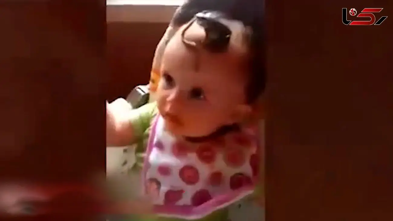 لحظه رویارویی کودکان با حیوانات / فیلم