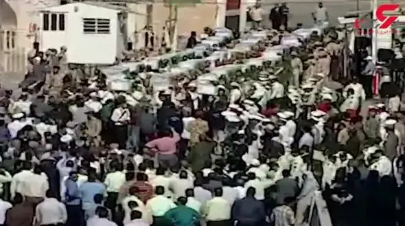 اشک هایی که امروز در مرز شلمچه درآمد / هیاهویی به پا شد  + فیلم 