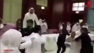 کار عربستان و قطر به کتک‌کاری کشید + فیلم