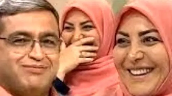 فیلم / سعید عزیزی  : زنم کوچولوئه اما منو کتک میزنه / المیرا شریفی مقدم : وای مگه میشه .../ باور نمیکنید جای گازهاش رو روی دستم ببینید .../ واقعا راست ...