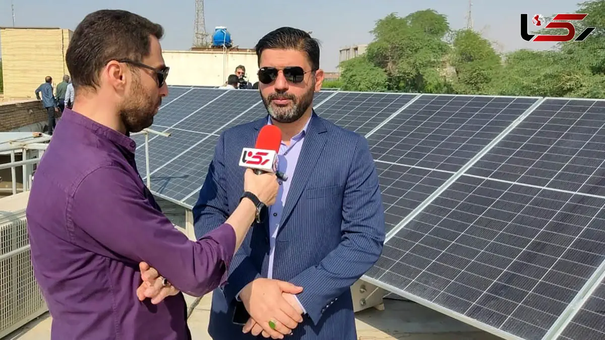 شهرداری آبادان با نصب پنل های خورشیدی پیشگام توسعه انرژی های پاک در آبادان شد