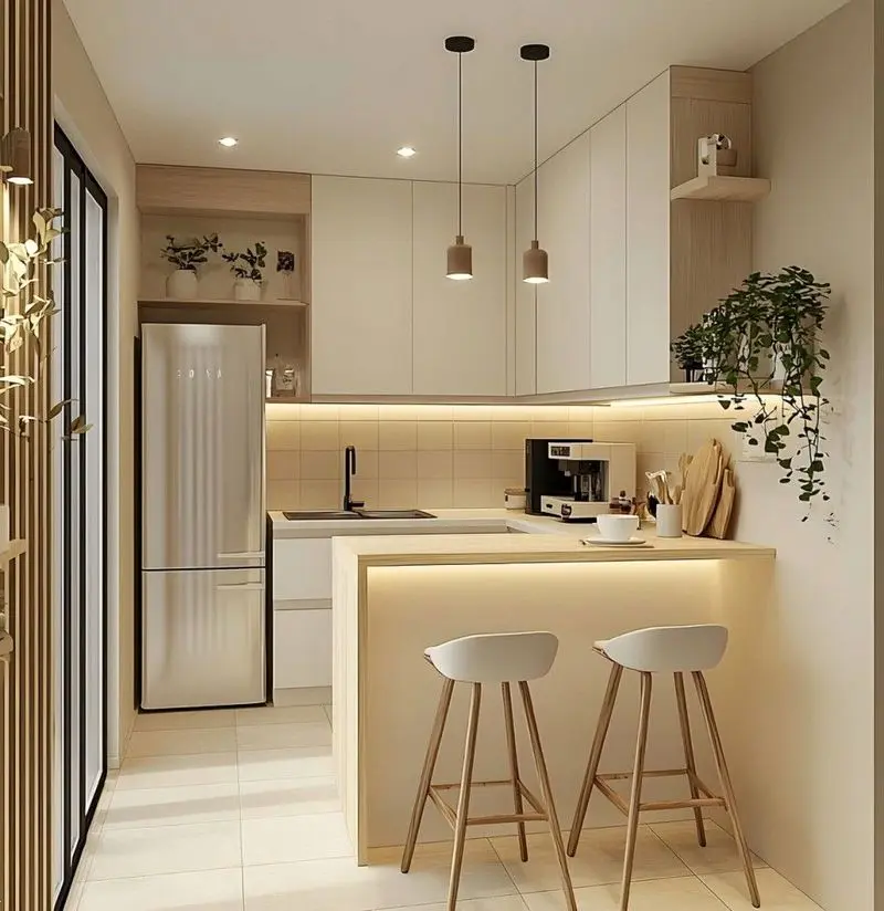 دکوراسیون خانه های کوچک 60 متری | ترفندهای طلایی و ایده های خلاقانه شیک و کاربردی دکوراسیون خانه های کوچک 60 متری برای نوروز ۱۴۰۵ که عروس های خوش سلیقه ازش کلی ایده میگیرن!