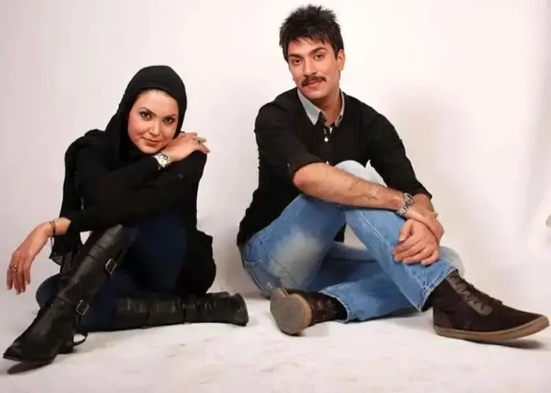 سامیه لک و همسرش