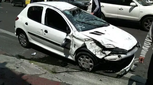 تصادف وحشتناک قبل از ورودی شهرک اکباتان / این ویدئو را از دست ندهید!