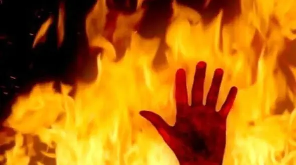 آتش سوزی در بازار شب نجف آباد