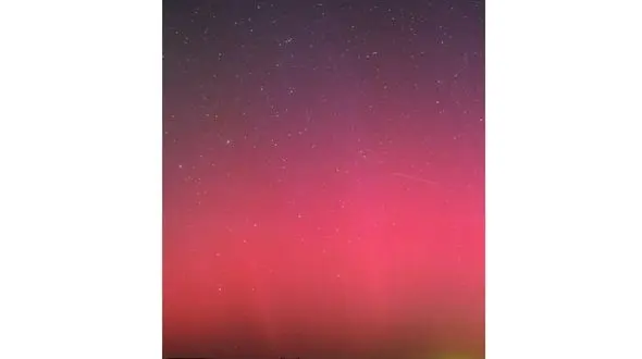 ثبت تصویر  شفق قطبی در  ایران برای اولین بار + عکس