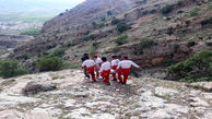 نجات جوان 18 ساله در ارتفاعات روستای دوبیران سفلی