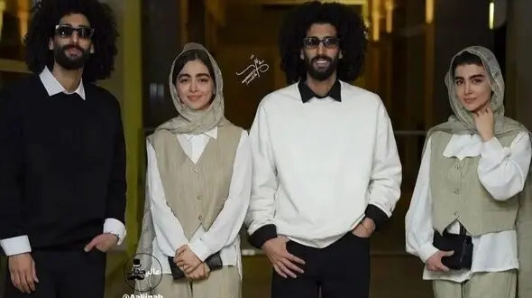 فیلم آواز محلی / اجرای مازنی رحمان رحیم جلوی سارا نیکا  
