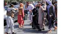 فیلم حمله طالبان با چوب دستی به تظاهرات زنان در کابل ! + عکس تکاندهنده