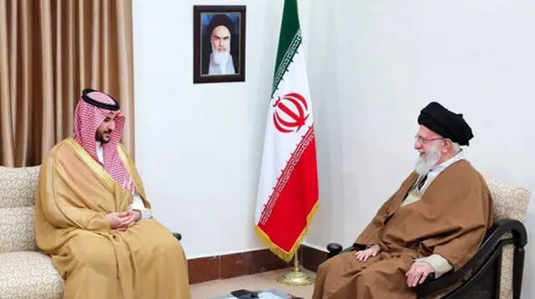 دفتر مقام معظم رهبری علت دیدار وزیر دفاع عربستان با رهبر انقلاب را اعلام کرد
