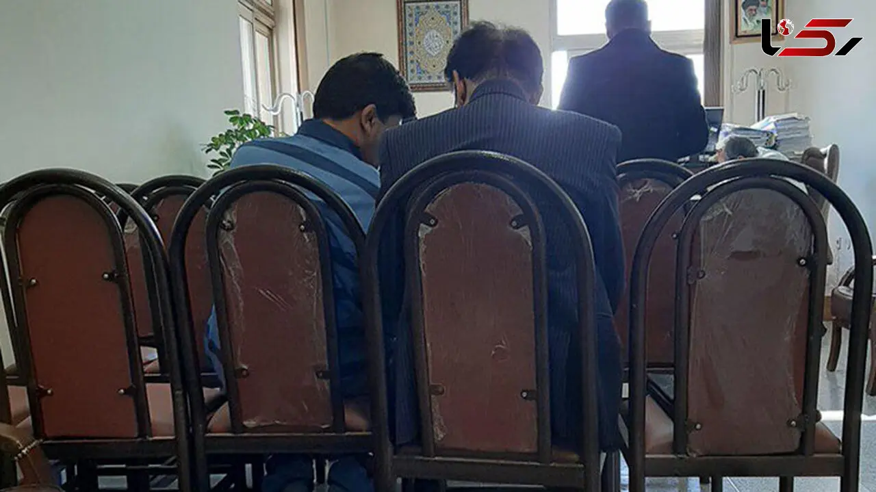 ادعای عجیب معلم اخراجی درباره قاتل نقابدار  + عکس متهم در دادگاه تهران