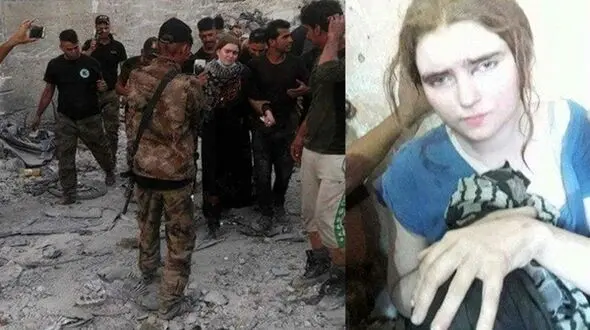  الهه مرگ داعش یک زن روسی بود / ارتش عراق زن تک تیرانداز را دستگیر کرد  + عکس