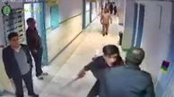 قمه‌کشی یک اوباش در بیمارستان بهشتی+ فیلم