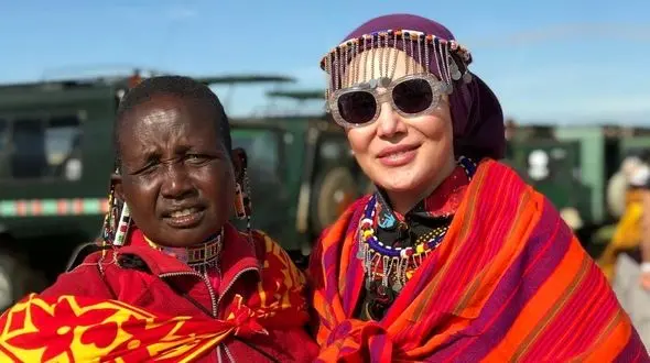 گردش «آرام جعفری» در آفریقا + عکس