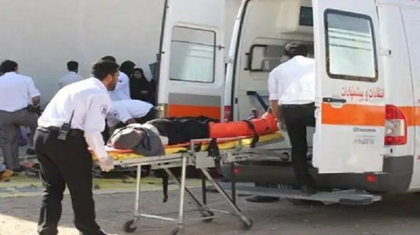 مرگ زن متکدی در تصادف دو خودرو در جاده مهاباد - بوکان
