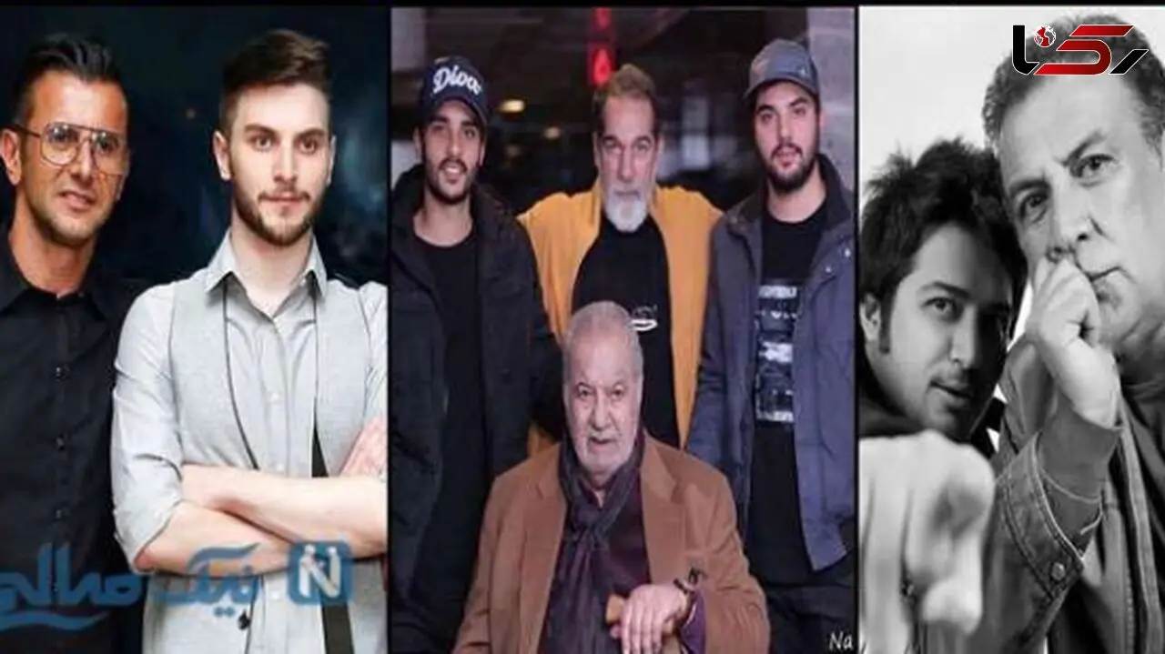 فیلم / پدر و پسرهای سینمای ایران / از فرامرز و سام قریبیان و رضا و بیژن بنفشه خواه تا عبدالرضا و پندار اکبری و مسعود و پولاد کیمیایی با علیرضا و داوود نژاد ...