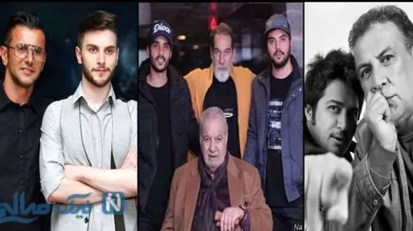 فیلم / پدر و پسرهای سینمای ایران / از فرامرز و سام قریبیان و رضا و بیژن بنفشه خواه تا عبدالرضا و پندار اکبری و مسعود و پولاد کیمیایی با علیرضا و داوود نژاد ...