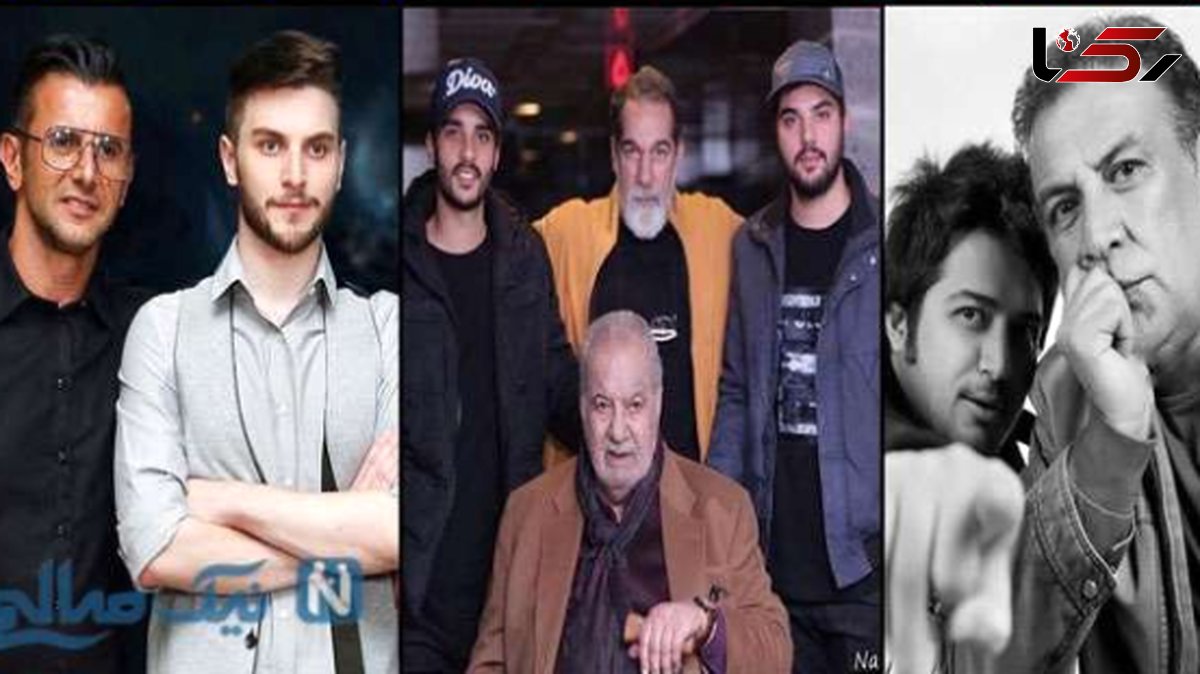 فیلم / پدر و پسرهای سینمای ایران / از فرامرز و سام قریبیان و رضا و بیژن بنفشه خواه تا عبدالرضا و پندار اکبری و مسعود و پولاد کیمیایی با علیرضا و داوود نژاد ...