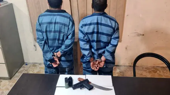 پایان سرقت های مسلحانه 2 دزد حرفه ای در آبادان + جزییات