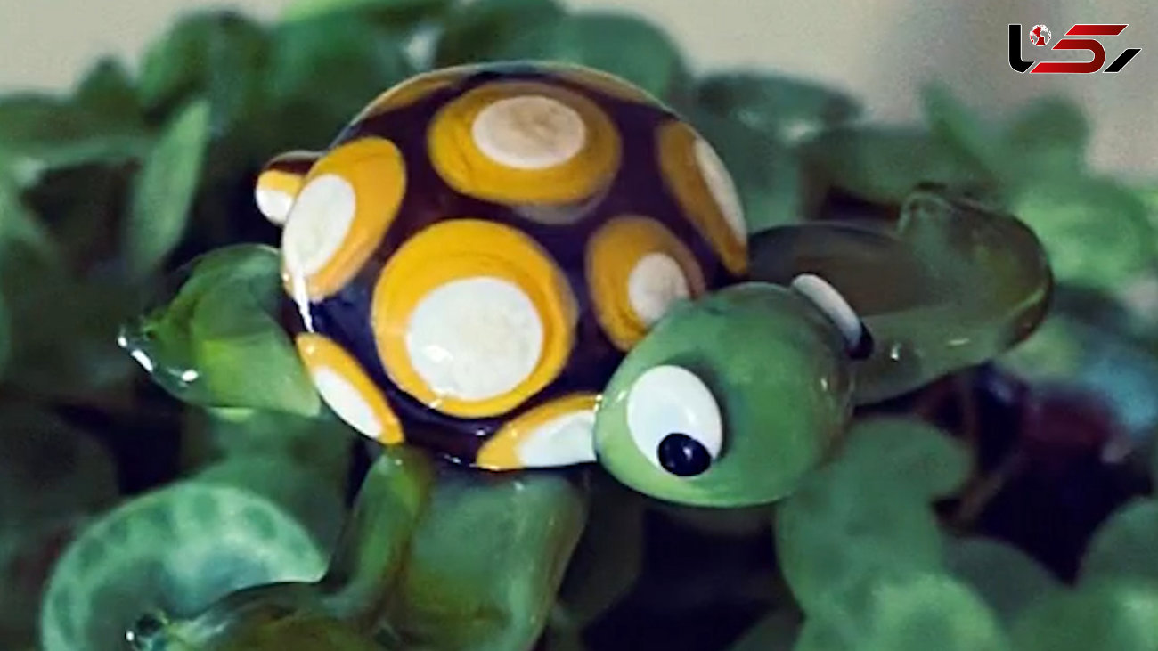 با شیشه چطوری لاکپشت می سازند؟