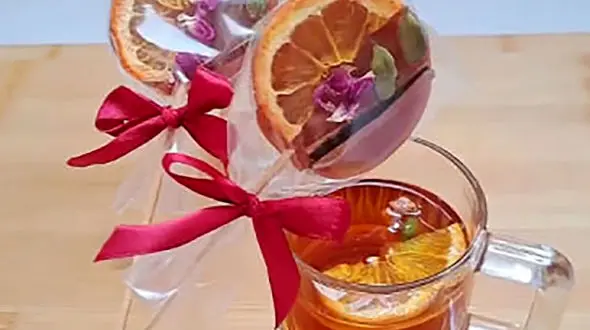 طرز تهیه آبنبات میوه خشک + فیلم