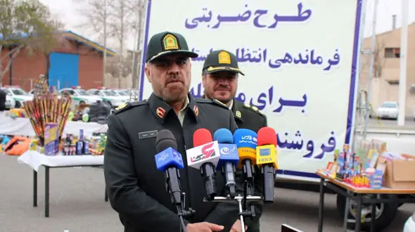 بازداشت 36 نفر با محموله های خطرساز چهارشنبه سوری در کرج + فیلم