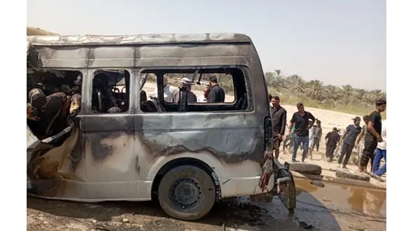 4 کشته انفجار هولناک ون زائران اربعین حسینی در عراق اصفهانی بودند + جزییات