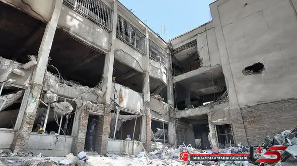 حمله اسرائیل به زندان اوین / تصاویر تکان دهنده از محل های انفجار