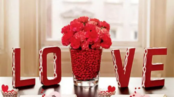 ایده هایی جالب برای چیدمان خانه برای روز عشق +تصاویر