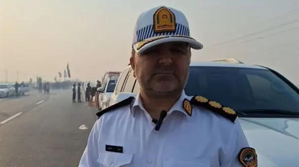 توقیف کامیون در محور قم به اراک با 90 میلیون خلافی + عکس