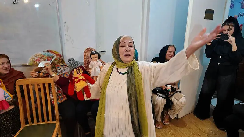 عروسک های کودکی زنان منطقه هفت تهران دوباره جان گرفتند 