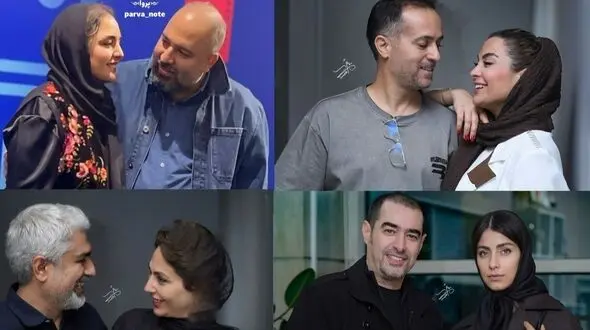 اکران روز:گلچینی از تیپ و استایل شیک زوج های دوست داشتنی سینمای ایران: مهدی پاکدل و رعنا آزادی ور، علی اوجی و نرگس محمدی ،ساعد سهیلی و گلوریا هاردی، سپند امیرسلیمانی و مونا کرمی