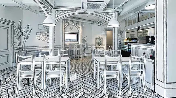 یکی از عجیب ترین کافه ها را مشاهده کنید+ فیلم