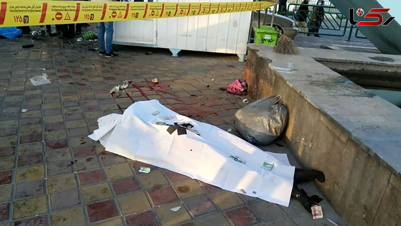 جزئیات مرگ 2 مرد تهرانی در وسط خیابان + عکس جنازه ها