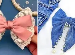 گیره مو پاپیونی: معرفی 15 مدل خاص و جذاب برای دختران خوش‌ استایل