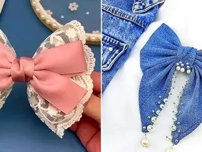 گیره مو پاپیونی: معرفی 15 مدل خاص و جذاب برای دختران خوش‌ استایل