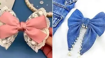 گیره مو پاپیونی: معرفی 15 مدل خاص و جذاب برای دختران خوش‌ استایل