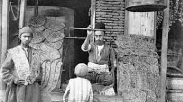 
نانوایی‌های دوره قاجار
