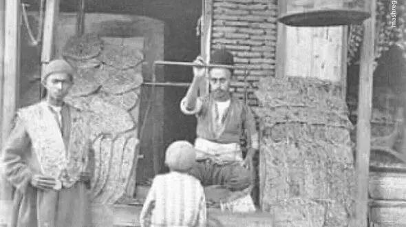 
نانوایی‌های دوره قاجار

