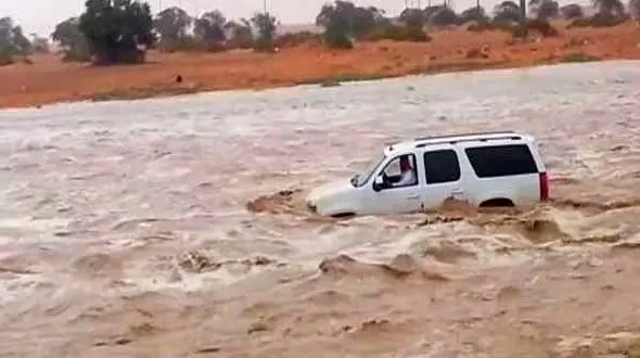 سیل در عربستان ۱۲ قربانی گرفت 