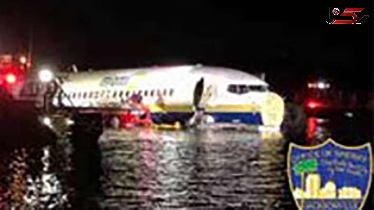 جزئیات فرود هواپیمای بوئینگ 737 روی آب  / 136 مسافر زنده ماندند