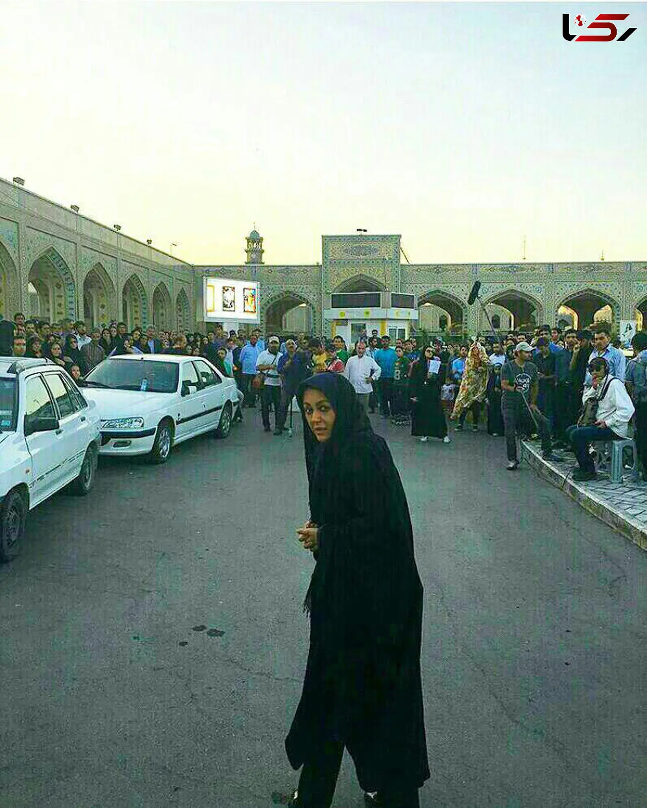 شقایق فراهانی در حرم امام رضا (ع) +عکس