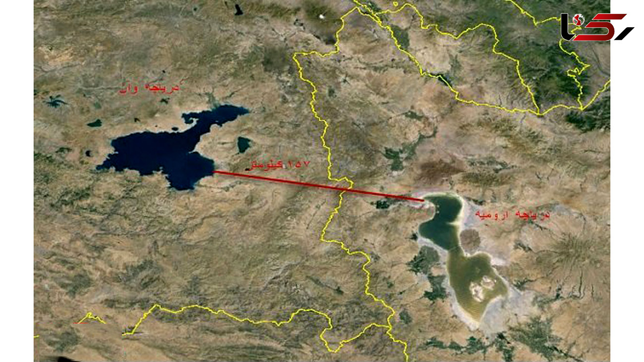 انتقاد به انتقال آب از دریاچه وان ترکیه به دریاچه ارومیه