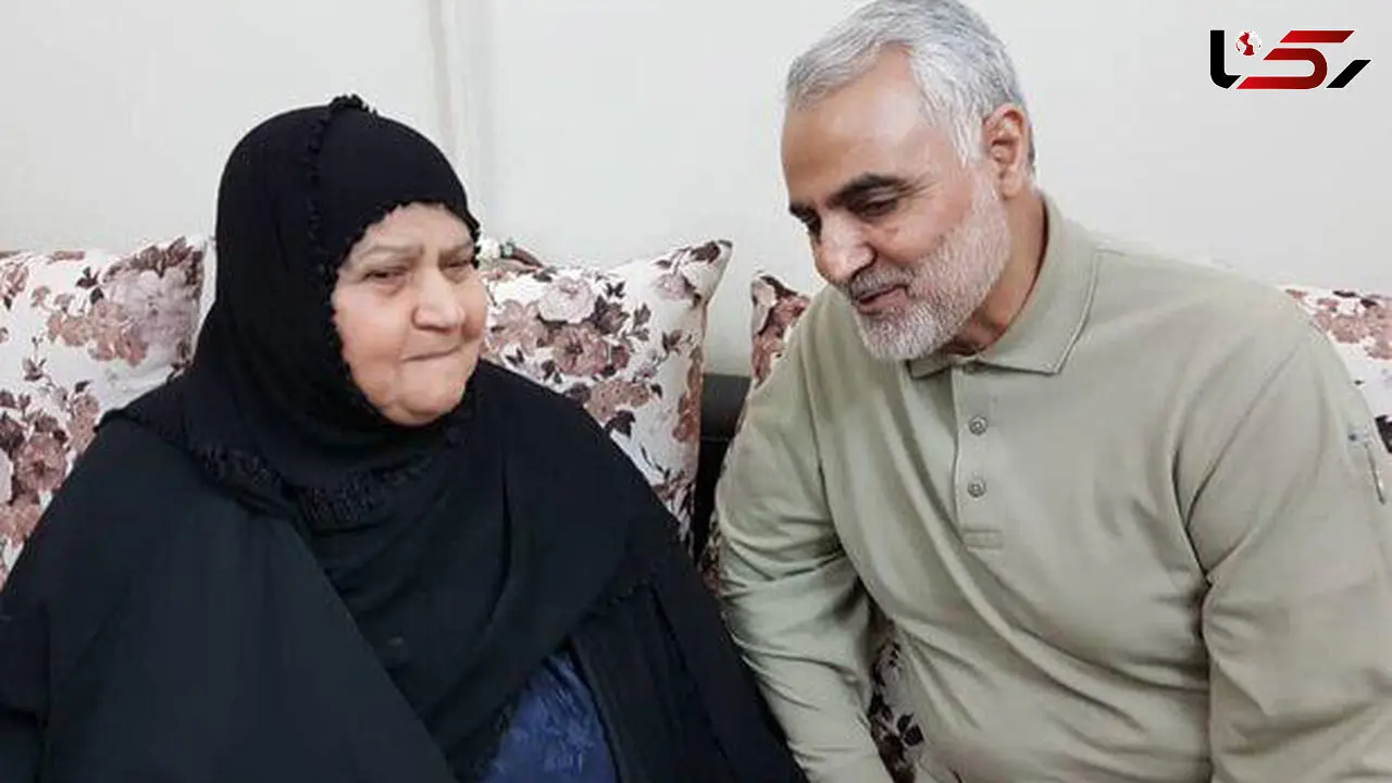 دیدار سردار سلیمانی با خانواده شهید علی هاشمی